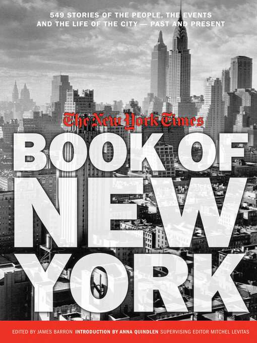 Title details for New York Times Book of New York by The New York Times - Wait list